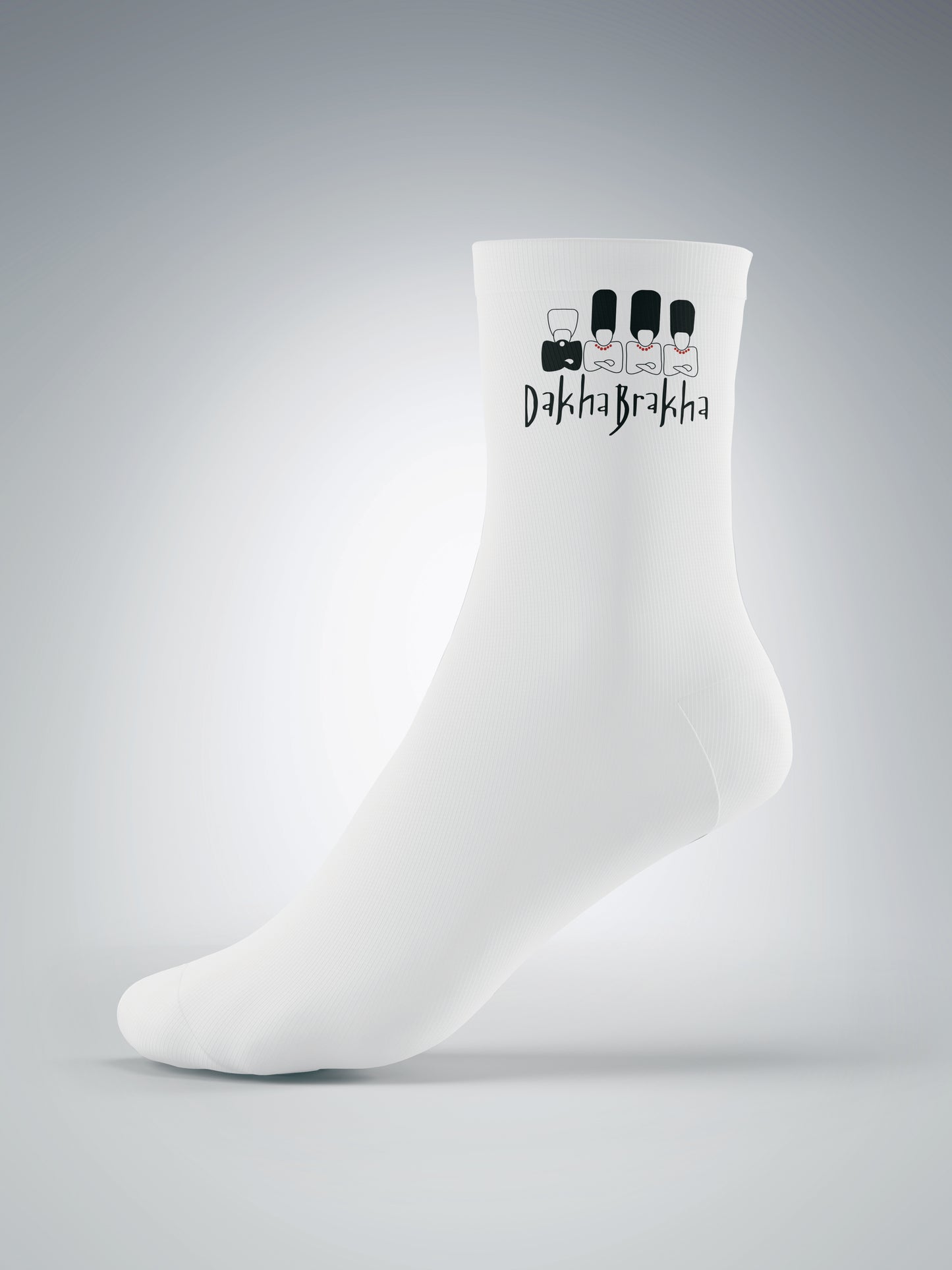 Cotton Blend Socks (white)