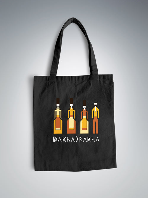 New collection | Eco-Bag with Pocket | Whisky (black)