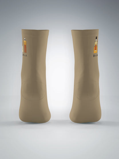 Cotton Blend Socks | Whisky