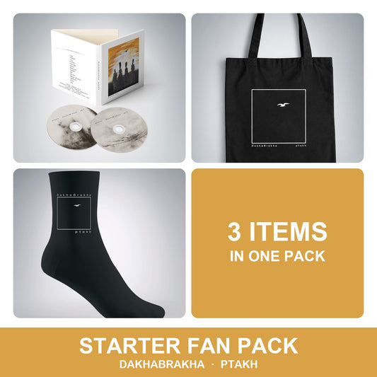 PTAKH Starter Fan Pack: 2xCD, eco-bag and socks