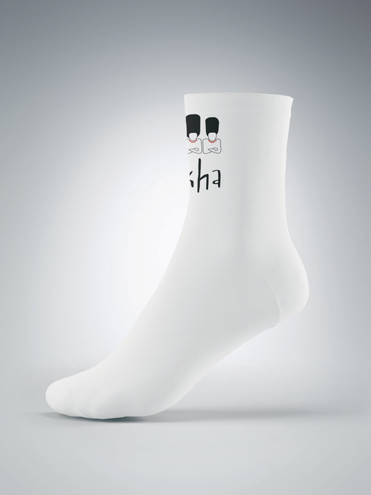 Premium Cotton Blend Socks (white)