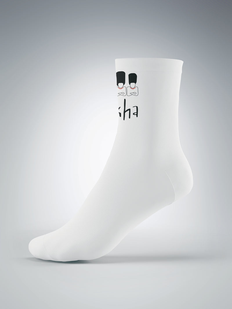 Premium Cotton Blend Socks (white)