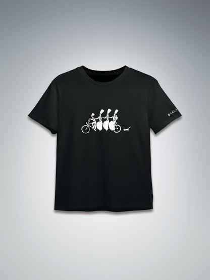 NEW | T-shirt Bicycle and cat (Oversize)