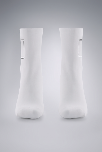 Cotton Blend Socks | PTAKH | White